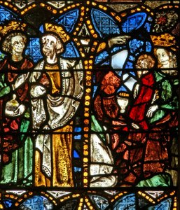 Das Ostfenster mit der Anbetung der Weisen von English School