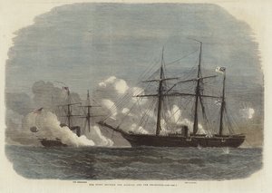 Der Kampf zwischen der Alabama und der Kearsarge von English School