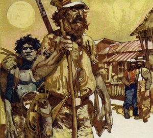 Die erste Erkundung Australiens wurde von Edward John Eyre unternommen