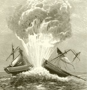 Der erste Torpedo, 1805