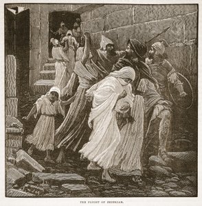 Die Flucht des Zedekia von English School