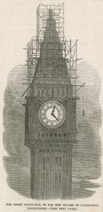Der große Clock Tower des neuen Parlamentshauses