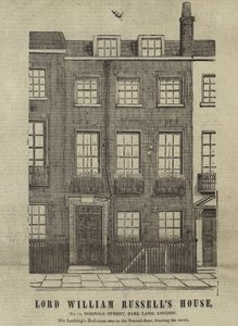 Das Zuhause von Lord William Russell von English School