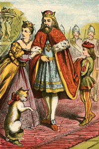 Der König und die Prinzessin besuchen den Marquis