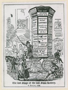 Die letzte Phase der letzten Staatslotterie. Eine Ballade von 1826