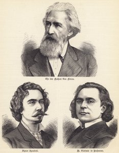 Der verstorbene Freiherr Von Flotow, Signor Sgambati, M Vladimir de Pachmann von English School