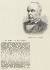 Der verstorbene Lord Wolverton (Gravur)