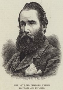 Der verstorbene Herr Charles Wahab, Reisender und Entdecker (Stich) von English School