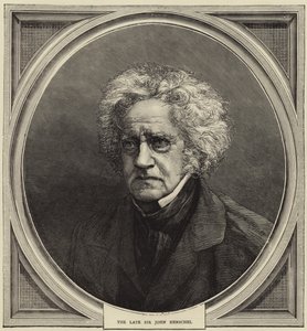 Der verstorbene Sir John Herschel von English School