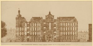 Das neue Homöopathische Krankenhaus, Great Ormond Street von English School