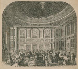 Die neuen Staatsgemächer im Buckingham-Palast von English School