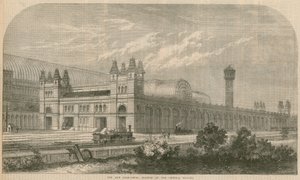 Der neue Hochbahnhof am Crystal Palace von English School