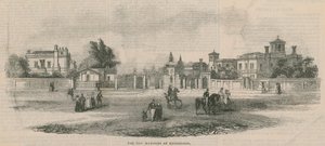 Die neuen Herrenhäuser in Kensington von English School