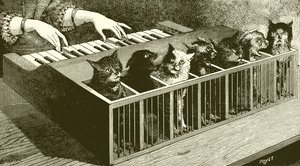 Das Katzenklavier von English School