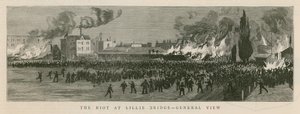 Der Aufruhr in Lillie Bridge, London