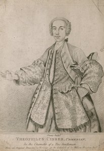 Theophilis Cibber, Komiker