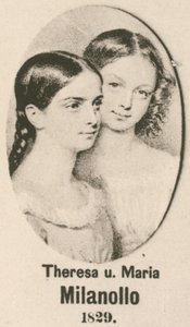 Theresa und Maria Milanollo von English School