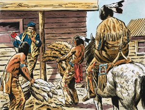 Sie eroberten den Westen. Indianische Pelzhändler von English School
