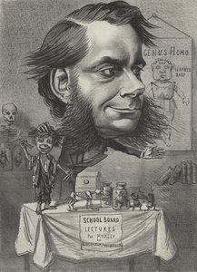 Thomas Henry Huxley, englischer Biologe von English School