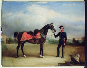 Thomas Oliver Gascoigne von den Royal Horse Guards von English School