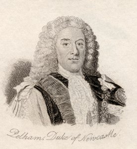 Thomas Pelham Holles, 1. Herzog von Newcastle von English School