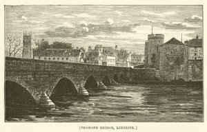 Thomond-Brücke, Limerick (Gravur)