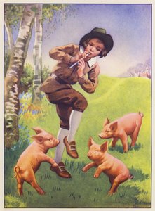 Tom, Tom, der Pfeifersohn und die drei kleinen Schweinchen