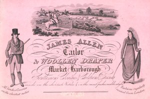 Handelskarte, James Allen von English School