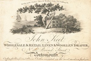 Handelskarte, John Keet von English School