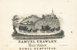 Handelskarte, Samuel Crawley von English School