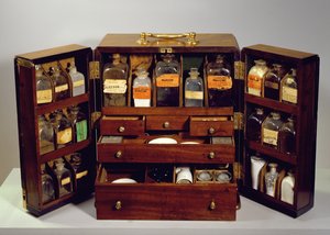 Reiseapotheke, ca. 1820