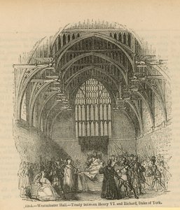 Vertrag zwischen Heinrich VI und Richard, Herzog von York von English School