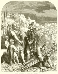 Vertrag von Hengist und Horsa mit Vortigern