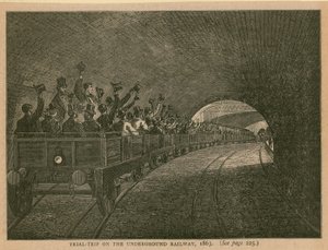 Probefahrt auf der U-Bahn