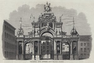 Triumphbogen, Antwerpen (Gravur)