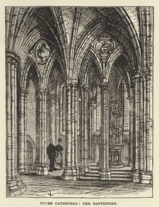 Truro Kathedrale, das Taufbecken