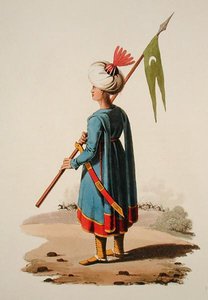 Türkischer Soldat, aus 