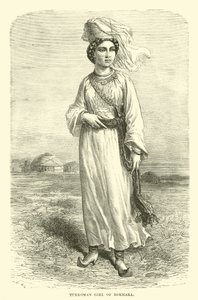 Turkmenisches Mädchen aus Buchara