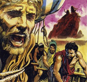 Ulysses bat seine Besatzung, ihn freizulassen, damit er dem Ruf der Sirenen folgen konnte