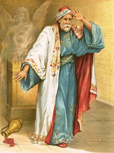 Uzziah mit Lepra geschlagen
