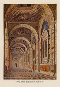 Vatikanische Loggien von Raphael, Rom von English School