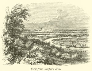Blick vom Coopers Hill von English School