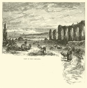 Ansicht in der Campagna