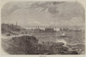 Ansicht von Cadiz (Stich) von English School