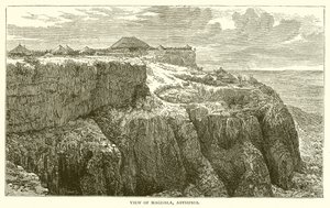 Ansicht von Magdala, Abessinien von English School