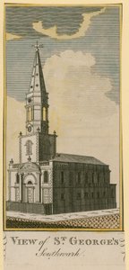 Ansicht von St. Georges, Southwark von English School