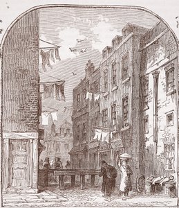 Ansichten im Rookery, St. Giles