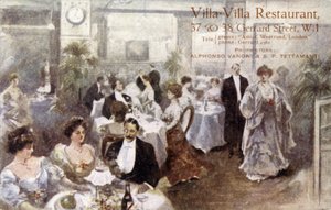 Villa Villa Restaurant, 37-38 Gerrard Street, London W1