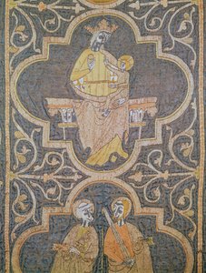 Jungfrau und Kind, Detail vom Clare-Messgewand, ca. 1272-94 von English School
