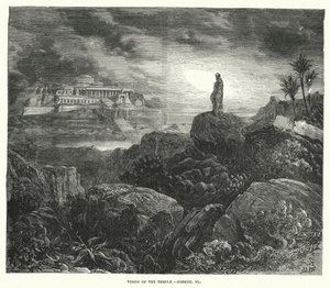 Vision des Tempels, Ezechiel XL (Stich)